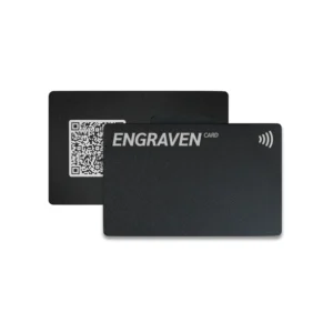 ENGRAVEN CARD
